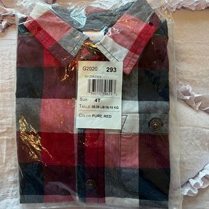 Gymboree short sleeve shirt. New. 4T